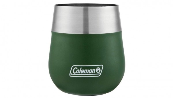 VASO MATE TERMICO ACERO INOXIDABLE CLARET VERDE 384ML - COLEMAN