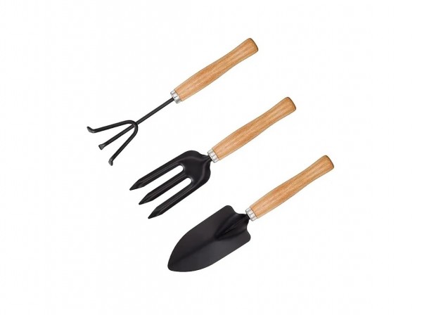SET DE JARDINERIA DE MANO 3 PIEZAS - KUSHIRO
