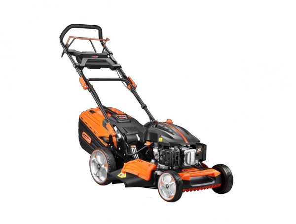 Cortadora de Cesped CASTEL GARDEN - Naftera 6 HP - 21" de corte - 4 en 1 Autopropulsada - CASTEL GARDEN