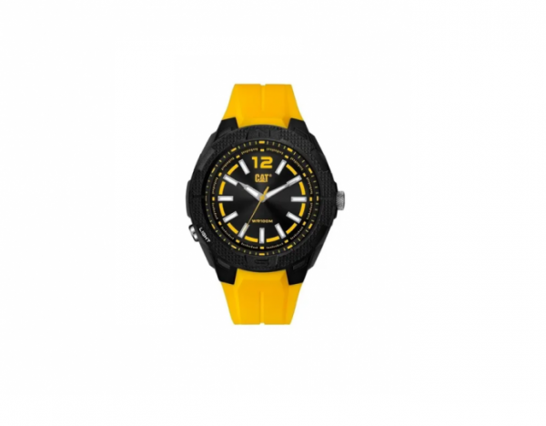 Reloj Cat Hombre Caucho Amarillo 100m Phoenix - CAT