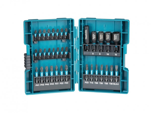 Set de puntas para atornilladores de impacto - IMPACT BLACK Makita 35 Pz. - MAKITA