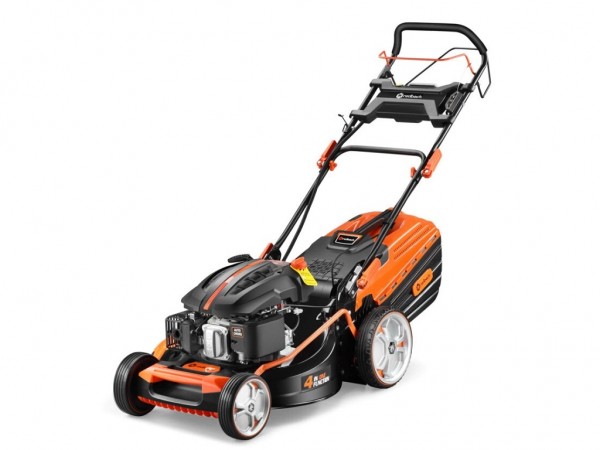 Cortadora de Cesped CASTEL GARDEN con motor 6 HP - 21" de corte - 4 en 1 autopropulsada - CASTEL GARDEN