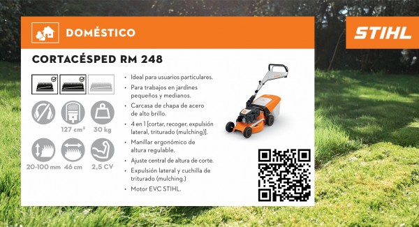 Cortadora de césped Naftera RM 248 - Stihl - STIHL