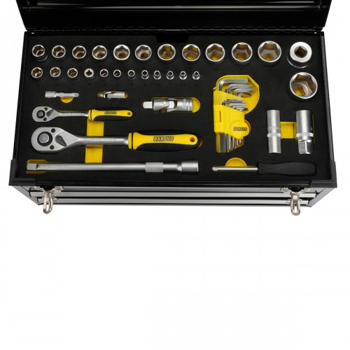Caja de herramientas metálica UDOVO - 90 piezas - BAROVO