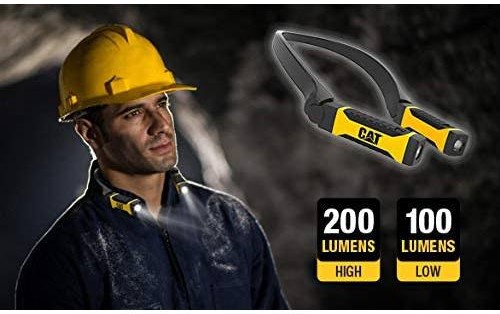 LINTERNA DE CUELLO 200 LUMENS (2 BAT AA NO INCLUIDAS) - CAT