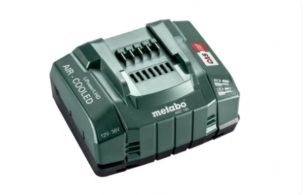 Cargador súper rápido para baterías Li-Ion y LiHD (14,4V36V) - METABO