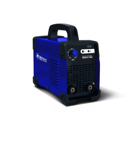 Soldadora Inverter MMA - 220 V - 20/160 A - protección contra golpes y - MOTOMEL