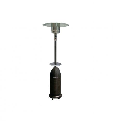 Calefactor Estufa para exterior a gas - Tipo 'Chino' diseño Ratán JK-1009 - LUSQTOFF