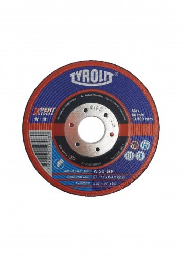 DISCO DE CORTE XPERT TOOLS 114X1,6X22,2-A46-BF - TYROLIT