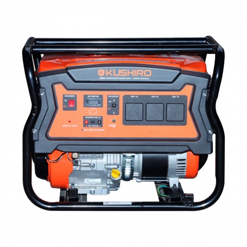 Generador electrico Kushiro - 4000W 220V 5,5HP - KUSHIRO
