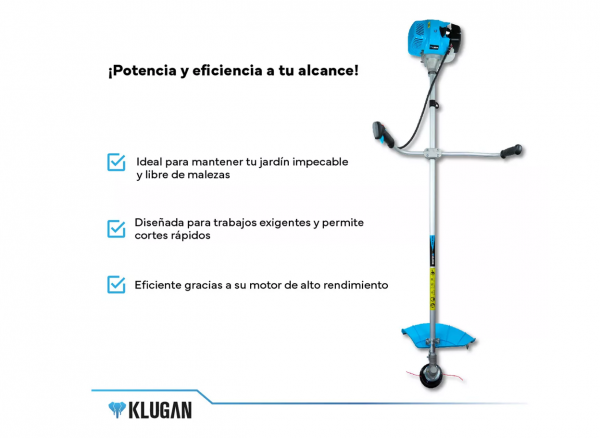 Desmalezadora a exposión 2HP Klugan - MND-52 - BlackWeek