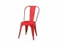 SILLA TOLIX ROJO BRILLANTE