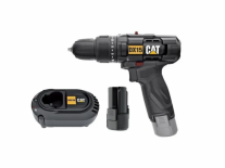 Taladro Atornillador 12v C/percusión Caterpillar