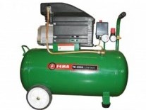 COMPRESOR FEMA 2.5 HP X 50 LT 220 V + KIT 5 PIEZAS