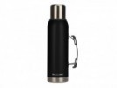 Termo Kushiro negro 1000ml con manija - 24 hs - KUSHIRO