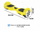 Hoverboard 6.5 Kuest Patineta Electrica Con Bolso (amarillo) - KUEST