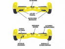 Hoverboard 6.5 Kuest Patineta Electrica Con Bolso (amarillo) - KUEST