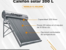 Calefon Solar 200 Lts-Incl Resist LUSQTOFF - LUSQTOFF