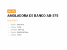 Amoladora de banco 375 W AB-375 Lusqtoff - LUSQTOFF