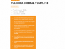 Pulidora Orbital a bateria 18V TGMPLI18 - LUSQTOFF